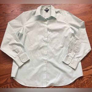 Jones New York Mint Dress Shirt
